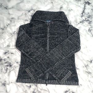 Zip-up Sweater dark grey